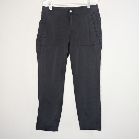 Athleta Grey Ripstop Hiking Athletic Pant 10T - Picture 1 of 15